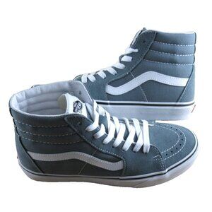 Vans Women's Sk8-Hi Color Theory Stormy Weather Canvas Suede Shoes Size 8 NIB